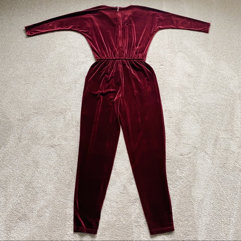 ‼️SOLD‼️NWT Ralph Lauren Velvet Jumpsuit - Picture 6 of 6